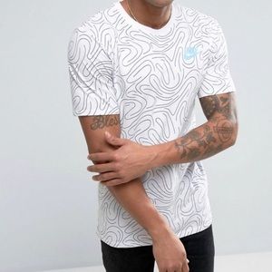 Nike Black White Swirl Tee